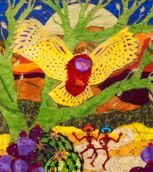 DiaDeLosMuertosPlatterDetail