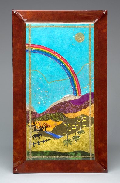 RainbowOverDesert