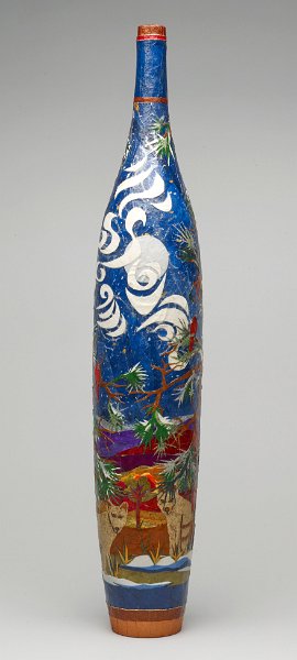 WinterNightVase